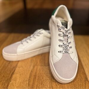 Vintage Havana White and Gray Sneakers